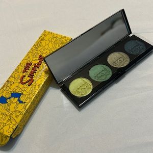 MAC LE Simpsons Trillion Dollar quad eyeshadow palette BNIB